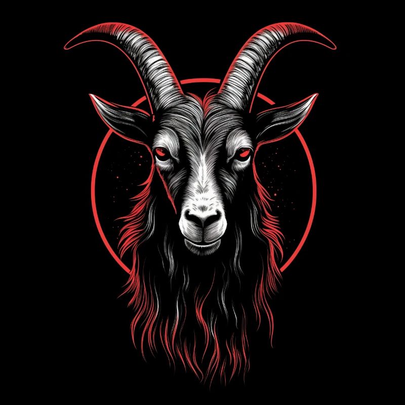 Chèvre Baphomet