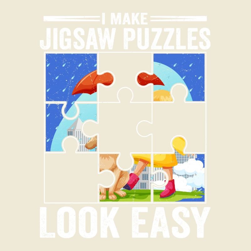 I Make Jigsaw Puzzles Look Easy Solving Piece
