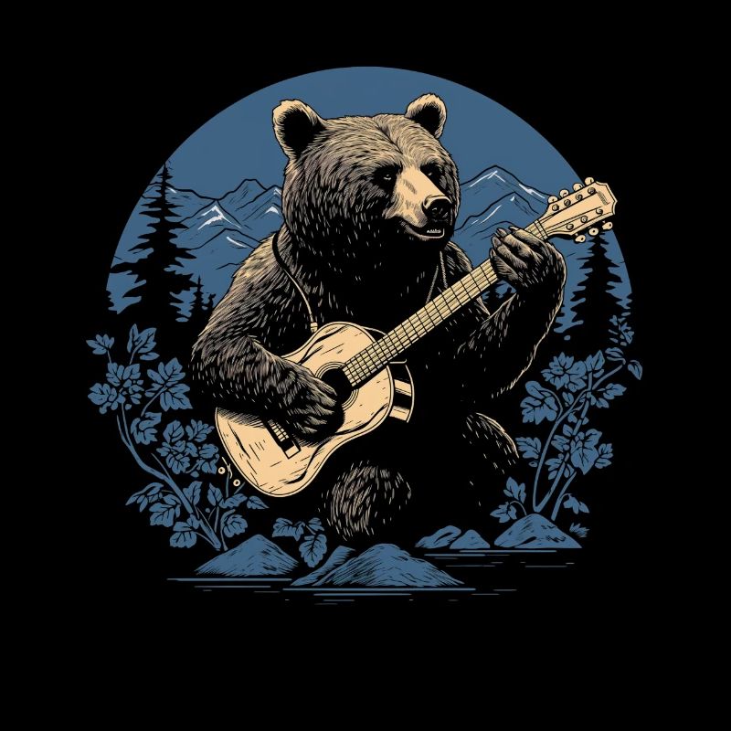 Grizzly Bear Bear Guitar