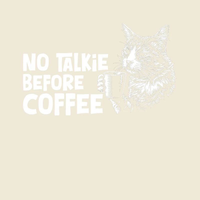 Cat Coffee Funny Gift