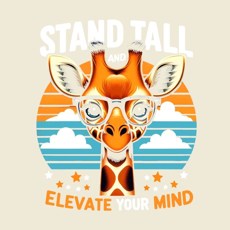 Smart Giraffe Stand tall & Elevate Your Mind