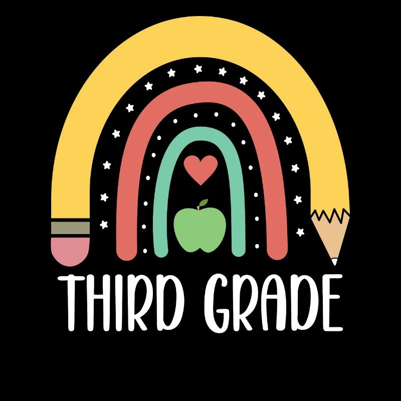 3rd Grade Rainbow Pencil School Elementary School
