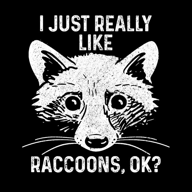 Raccoon Funny Gift
