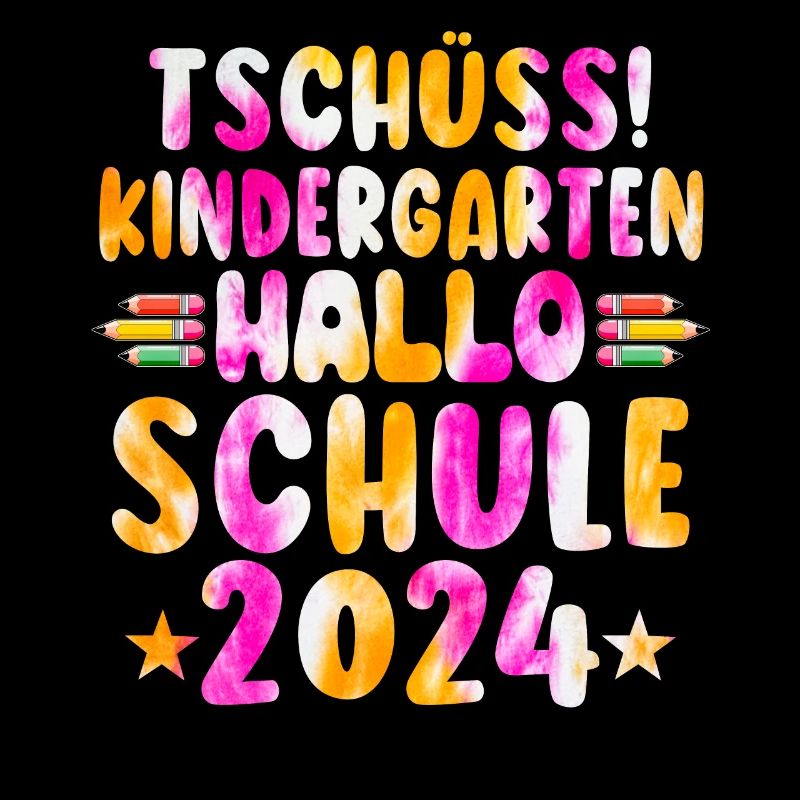 Tschüss Kindergarten Hallo Schule Kita Abgänger