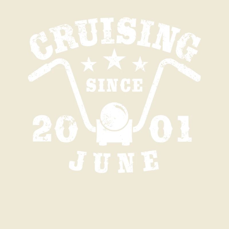 Cruising Biker Geburtstag Juni 2001 Motorrad