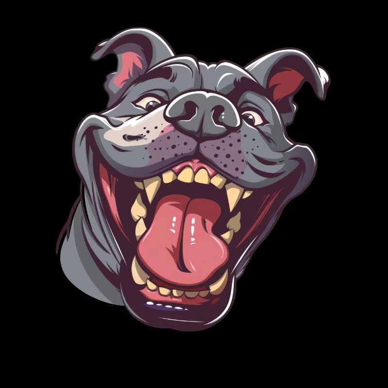 American Bully Geschenk | Cartoon Artwork