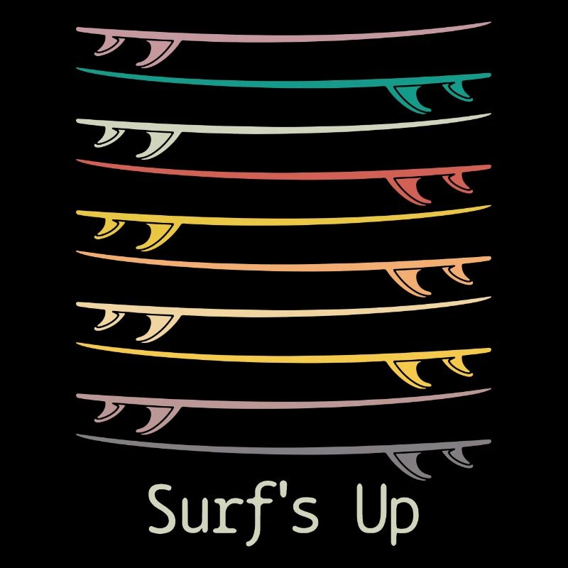 Surf Vintage Surfer Cadeau