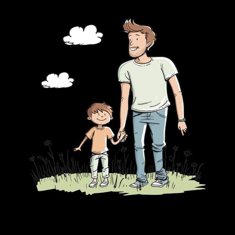 Father and son
