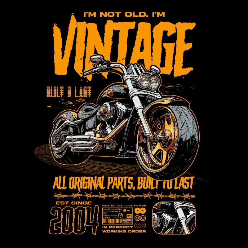 Motorrad Geburtstag 2004