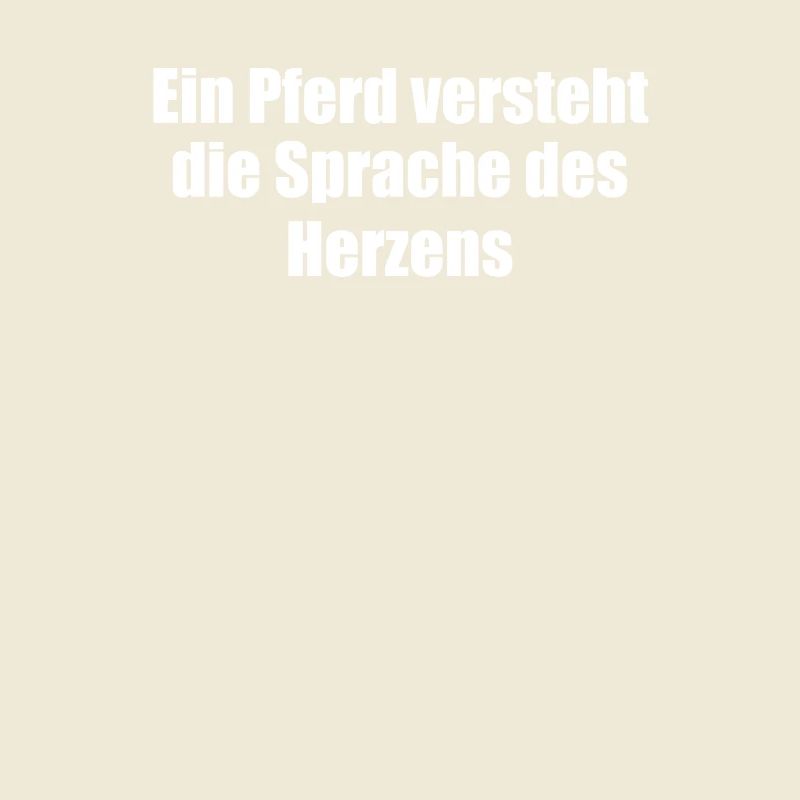 Reiten - Ein Pferd versteht die Sprache des
