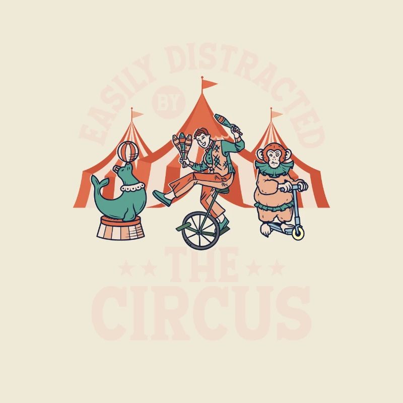 Easily Distracted By The Circus Costume Theme Part