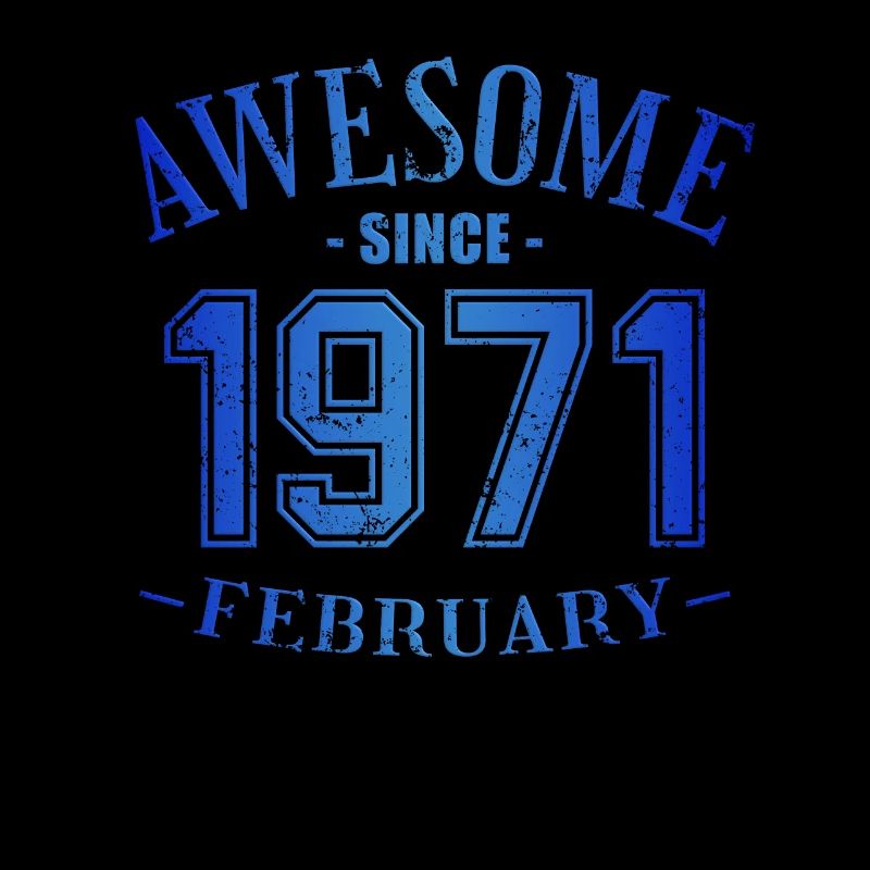 February 1971 - Geburtstag im Februar Awesome