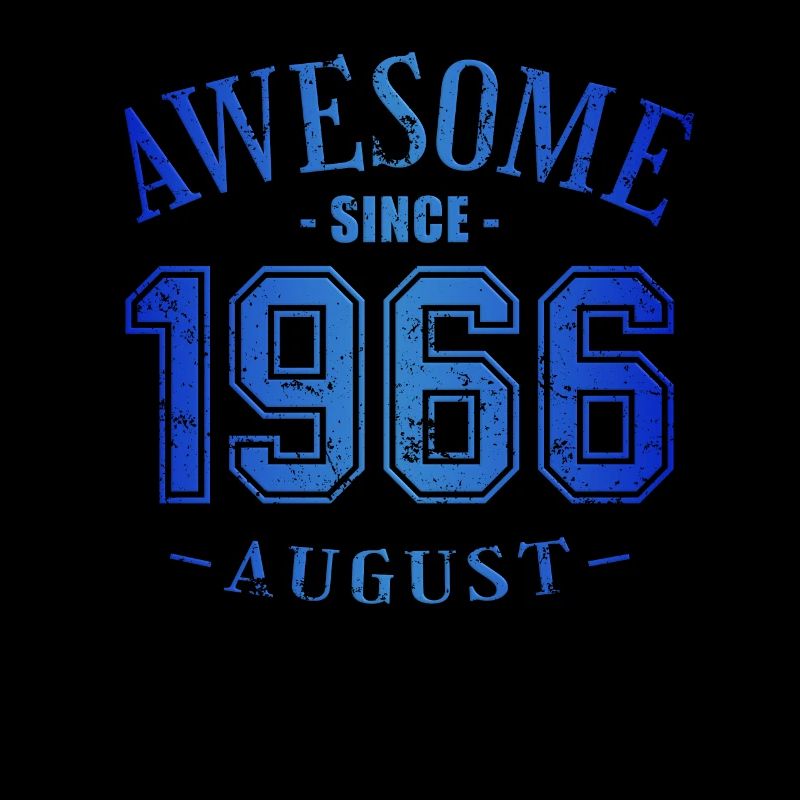 August 1966 - Geburtstag im August Awesome
