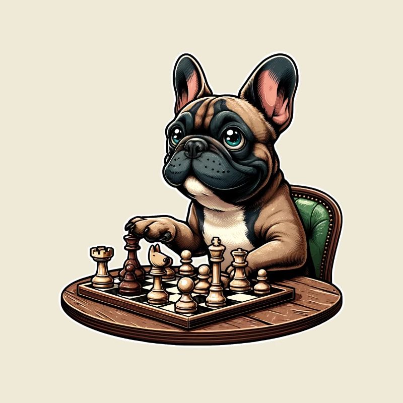 Bouledogue français d’échecs