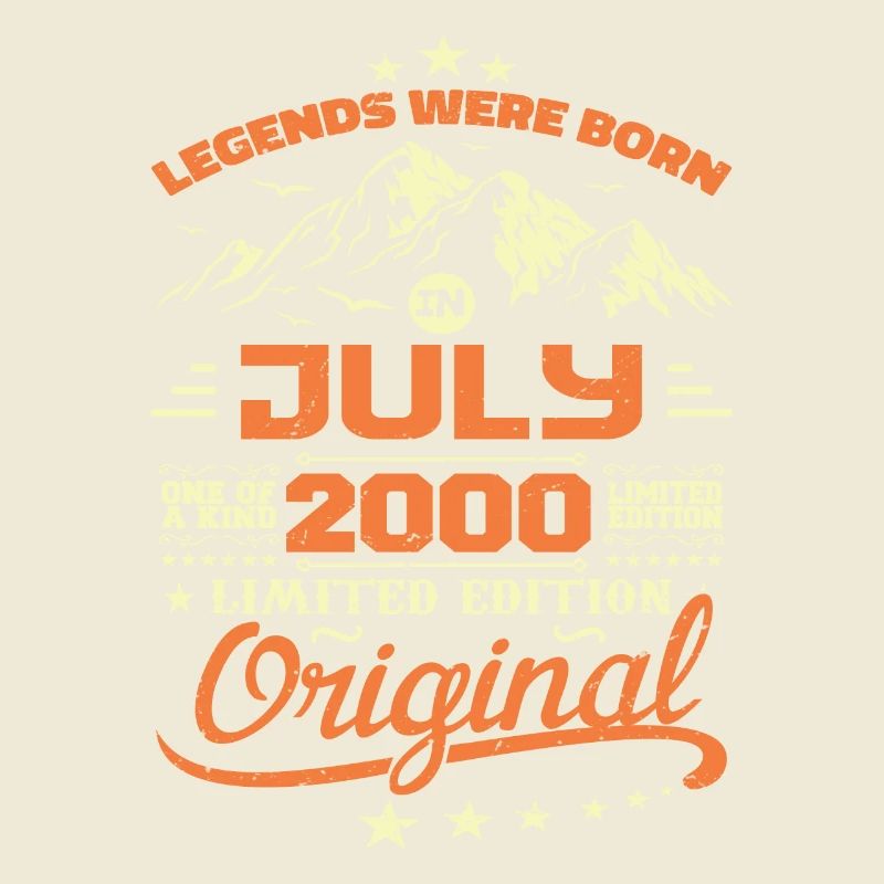 Juli 2000 Geburtstagsgeschenk Juli 2000