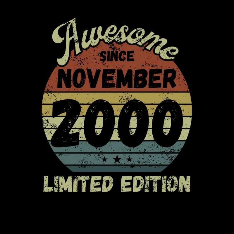 Awesome since November 2000 - Geburtstag