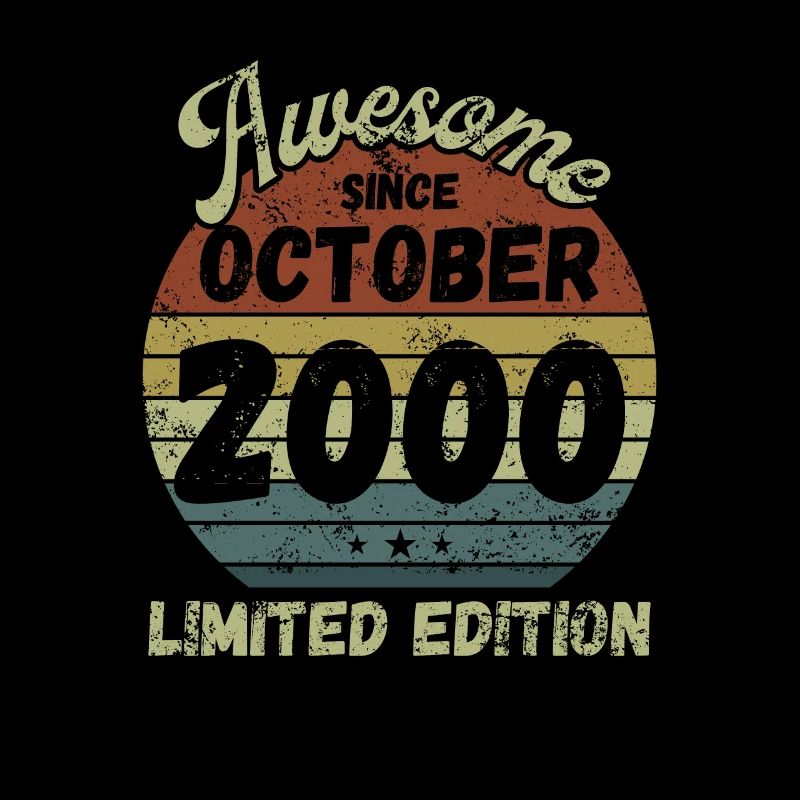 Awesome since October 2000 - Geburtstag