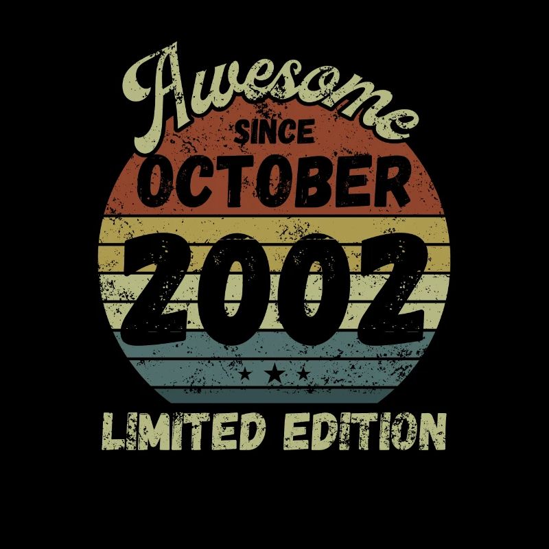 Awesome since October 2002 - Geburtstag