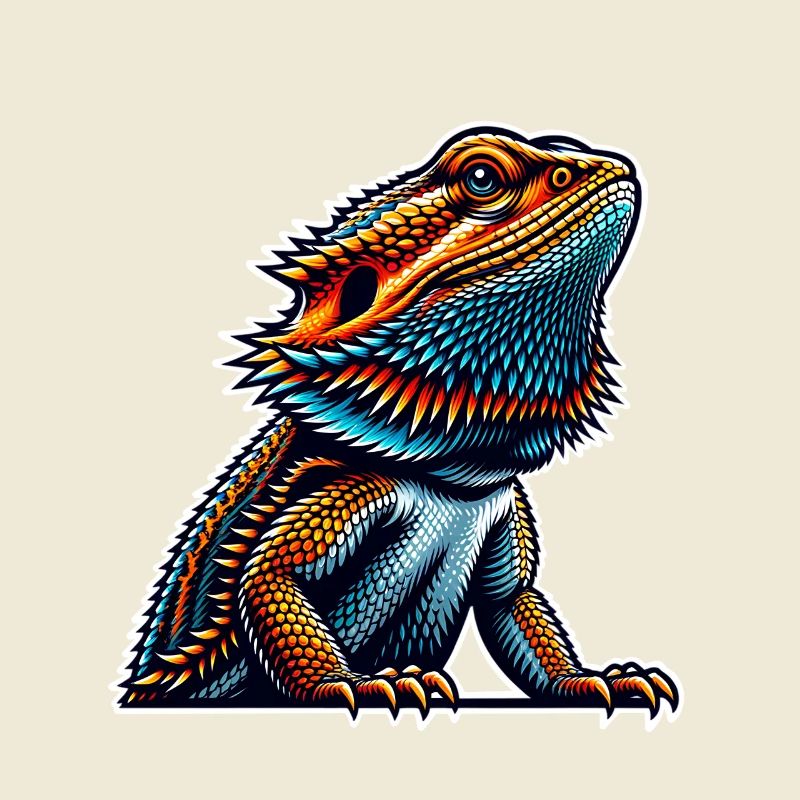 Bartagame Bartagamen Dragon barbu