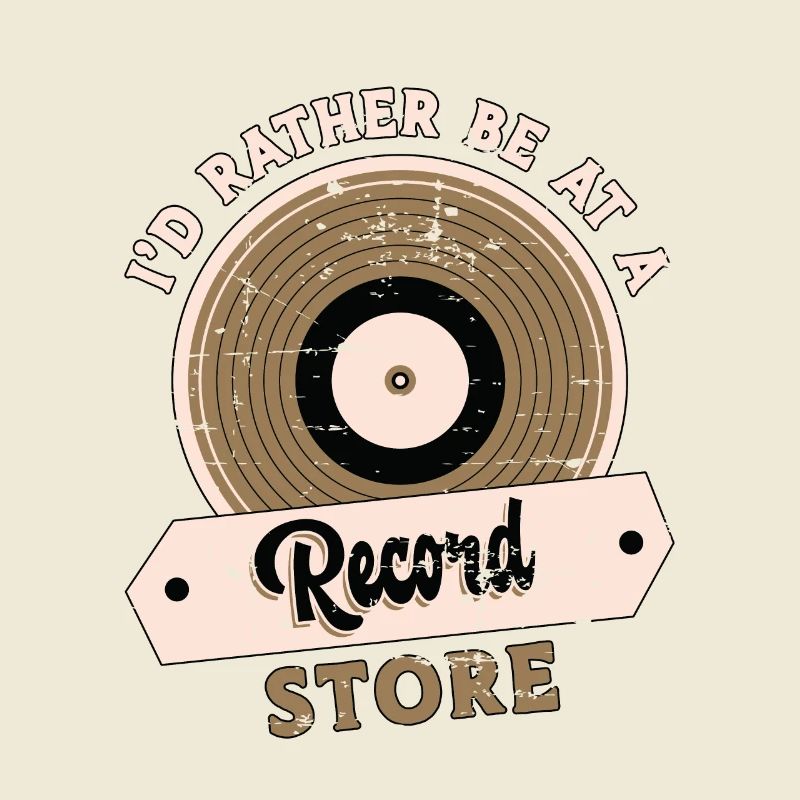 Vinyl Records I'd Rather Be At A Vinyl Player