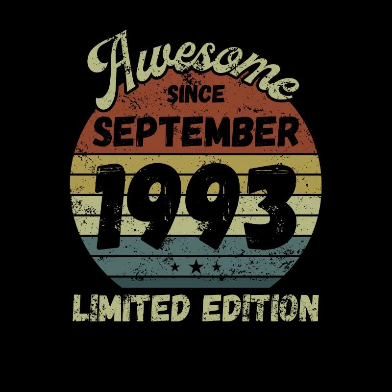 Awesome since September 1993 - Geburtstag