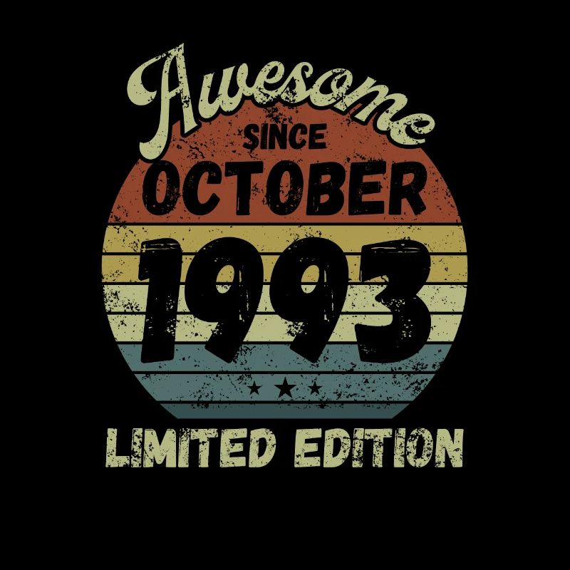Awesome since October 1993 - Geburtstag
