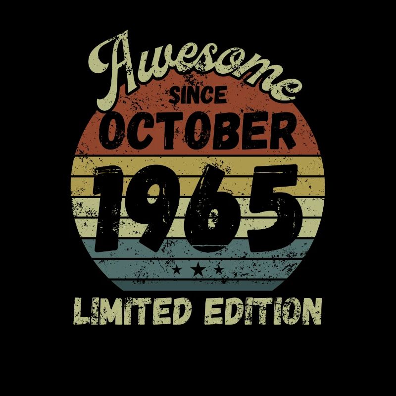 Awesome since October 1965 - Geburtstag