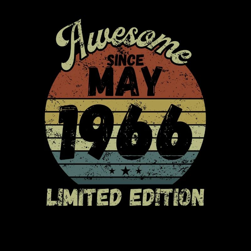 Awesome since May 1966 - Geburtstag