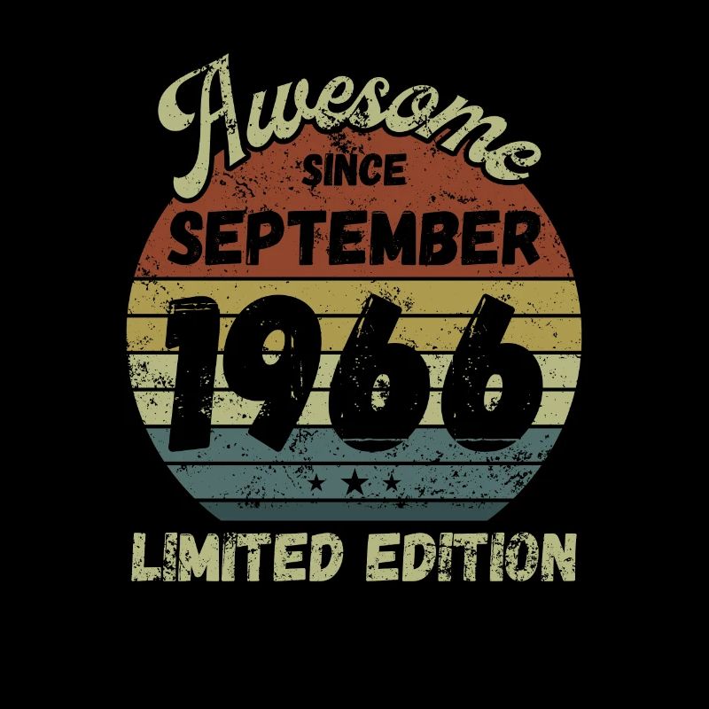 Awesome since September 1966 - Geburtstag