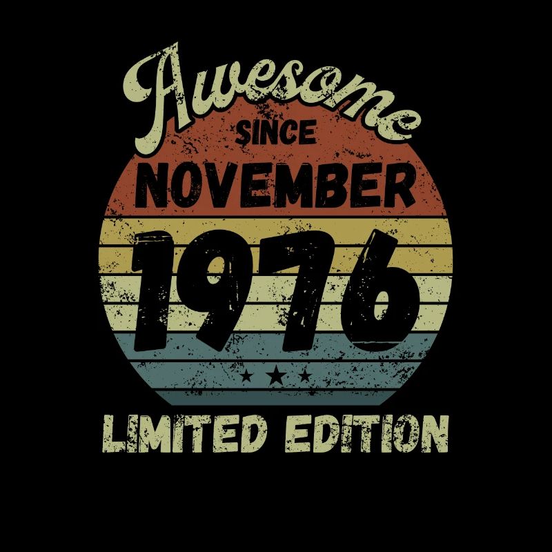 Awesome since November 1976 - Birthday