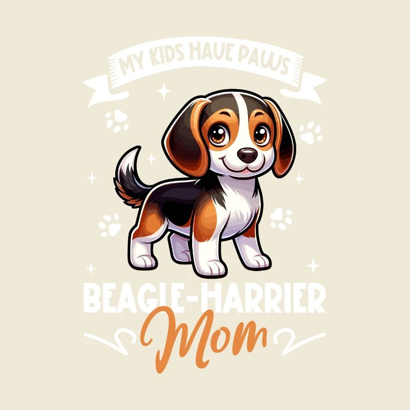 Beagle Harrier Mom