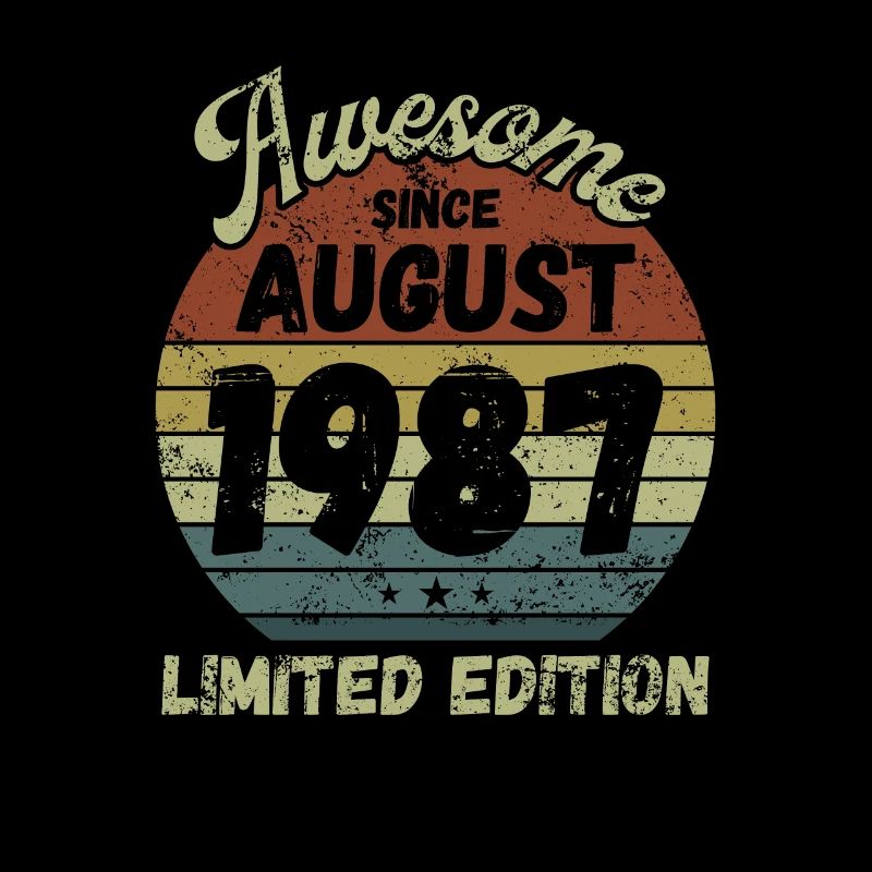 Awesome since August 1987 - Geburtstag