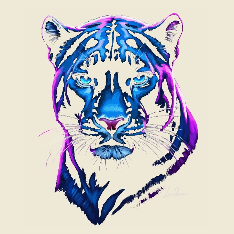 Neon Wild Panther