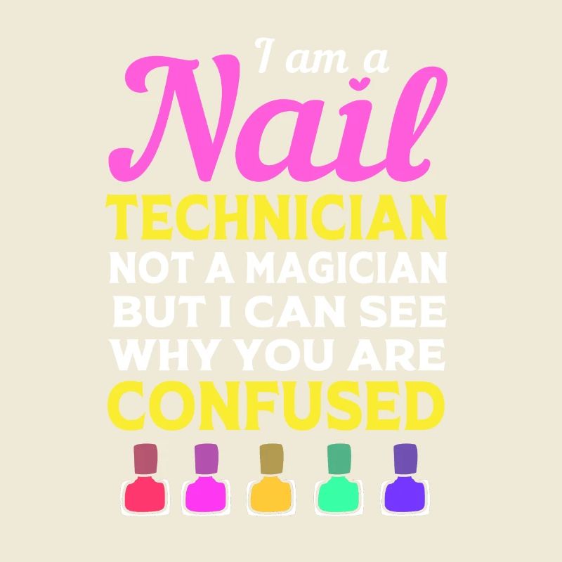 Nail designer nail cosmetics beautician