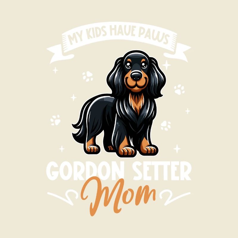 Gordon Setter Mom