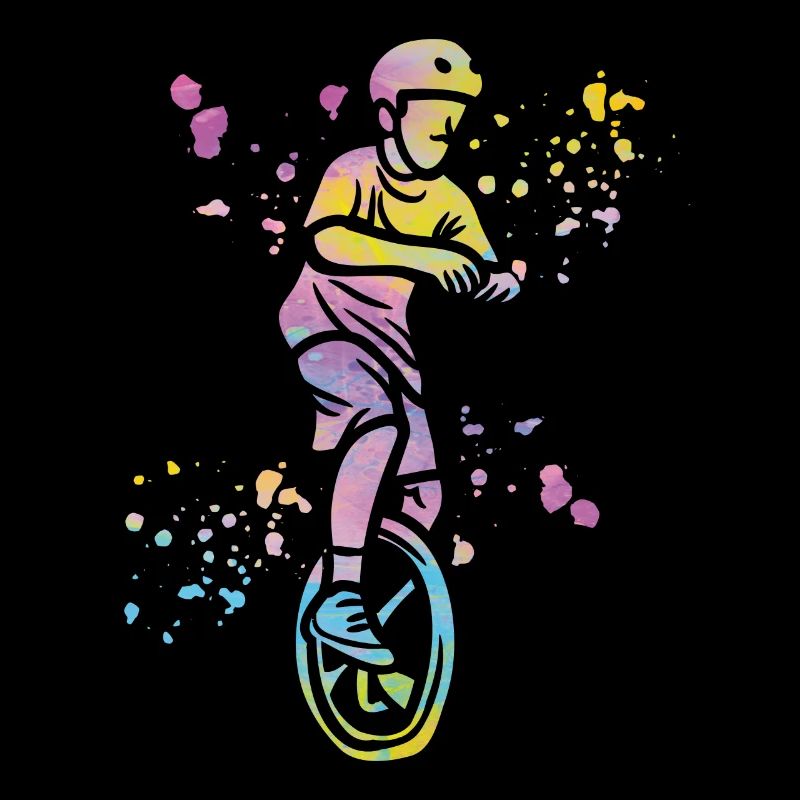 Einradfahrer Einradfahren Einrad