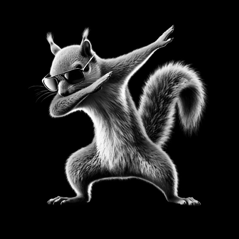 Funny Dabbing Squirrel Animal Lover Animals