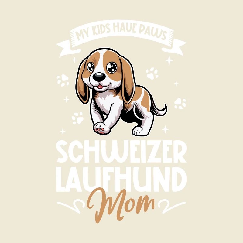 Schweizer Laufhund Mama