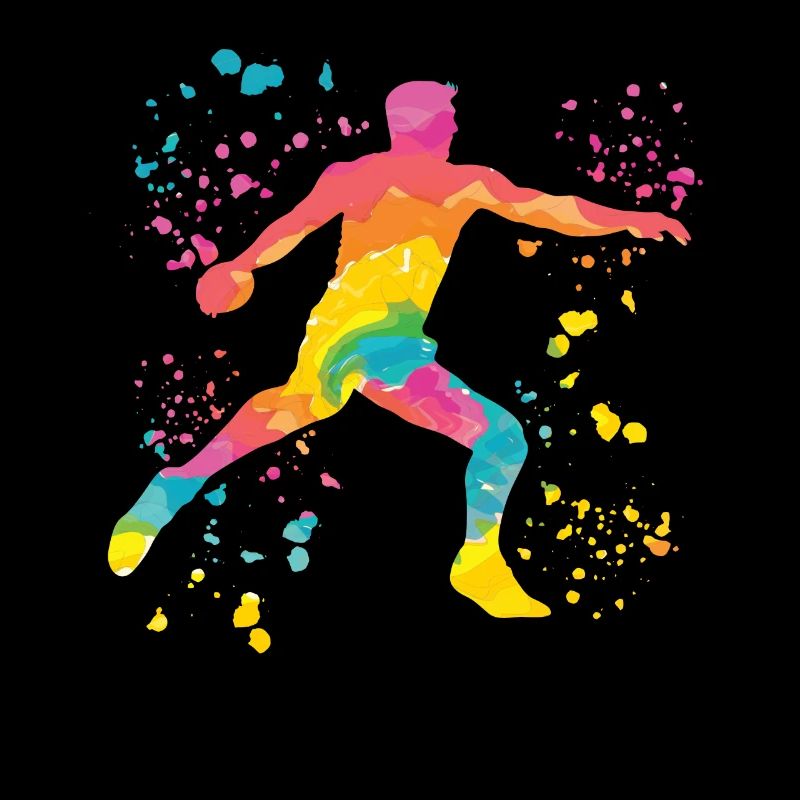 Lanceur de disque Lancer de disque Colorsplash