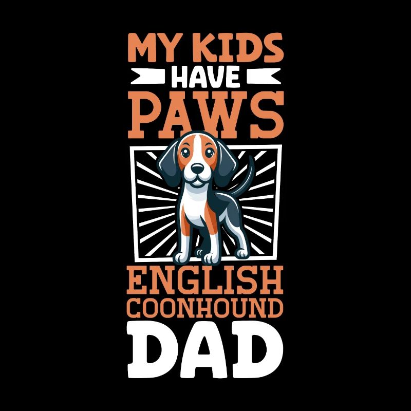 Papa Coonhound anglais américain