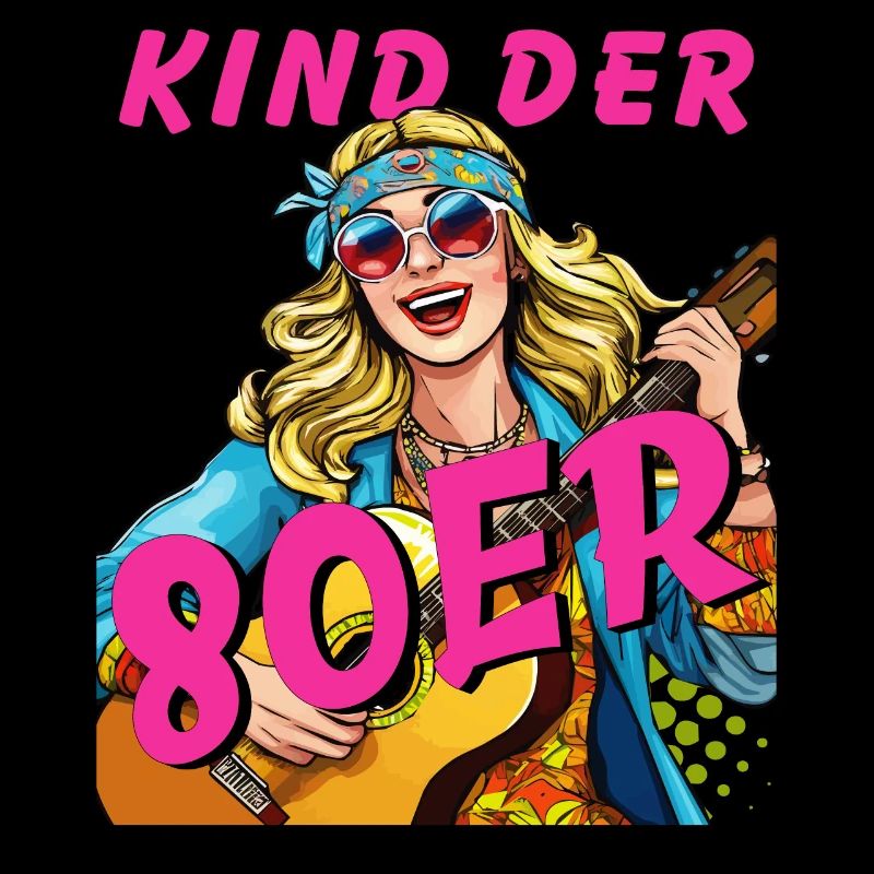 FRAU KIND DER 80er