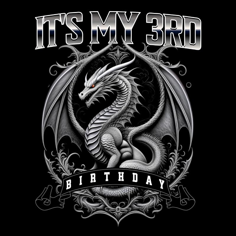 Dragon 3rd Birthday Dragon