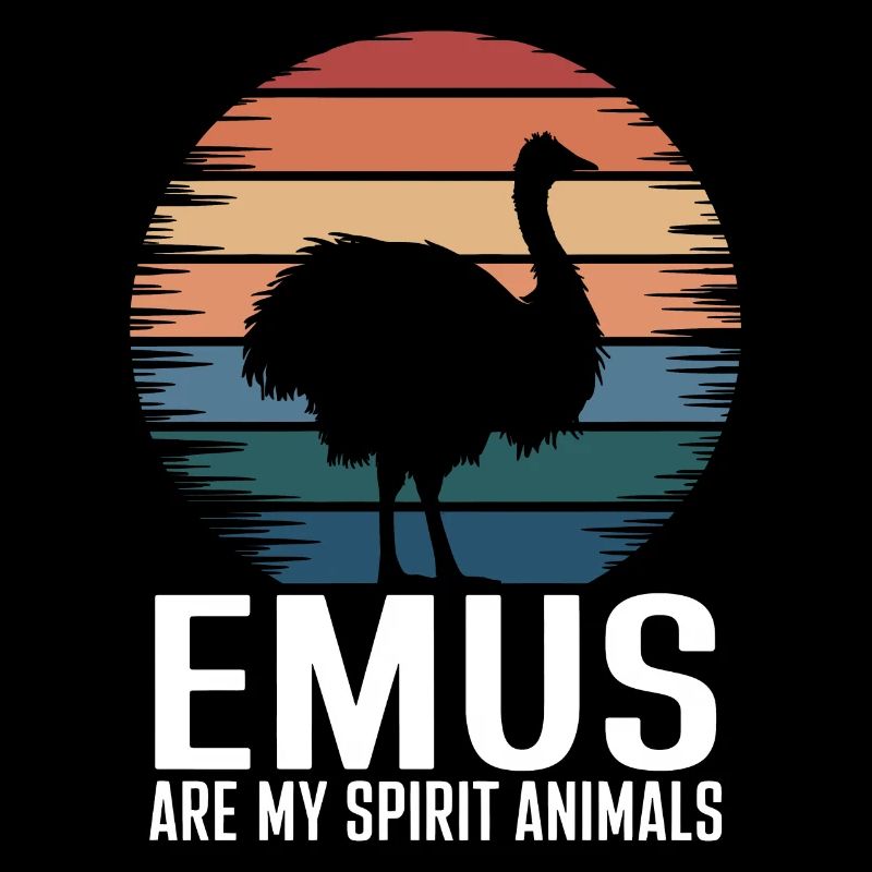 Emu Spruch Australien Emus Lustiges Emu Geschenk