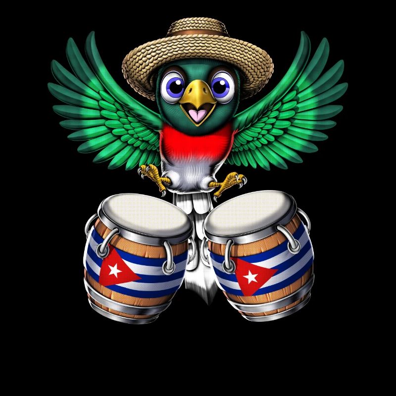 Kuba Trogon Vogeltrommel