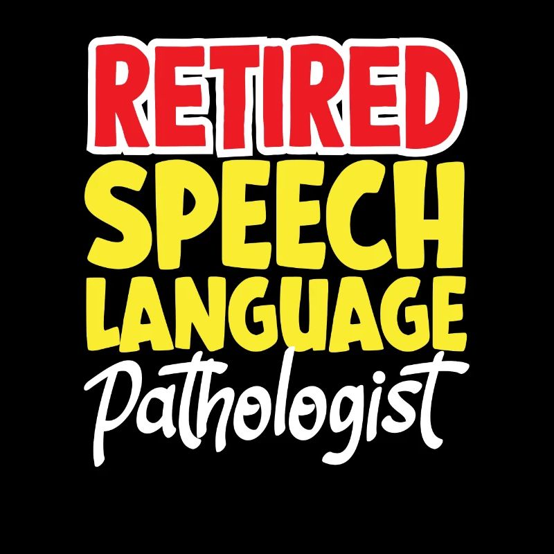 Retired speech therapist, speech therapist