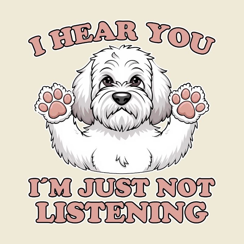 Cockapoo Saying Dogs Funny Cockapoo Gift
