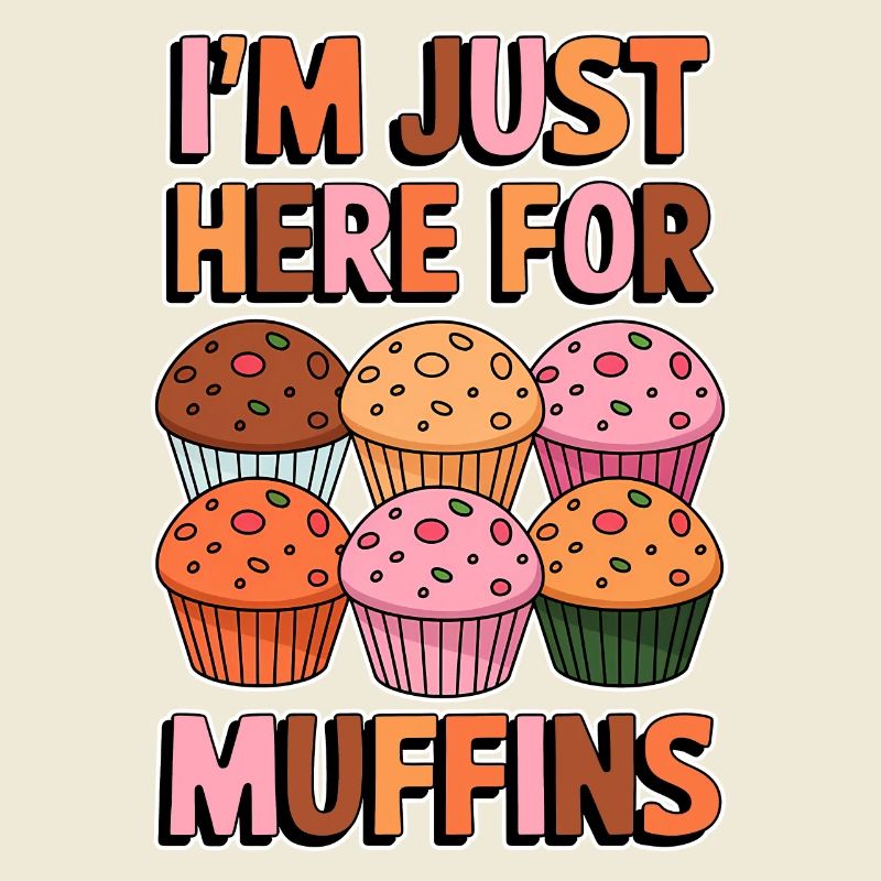 Muffin Spruch Muffins Lustiges Muffins Geschenk