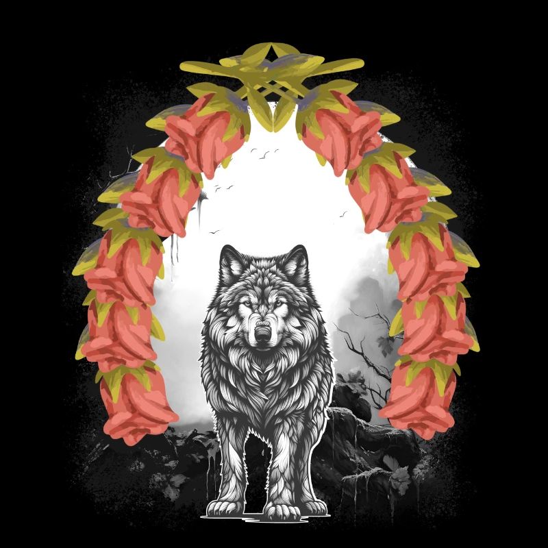 Wolf Wölfe Halloween Märchen Märchenfigur mystisch