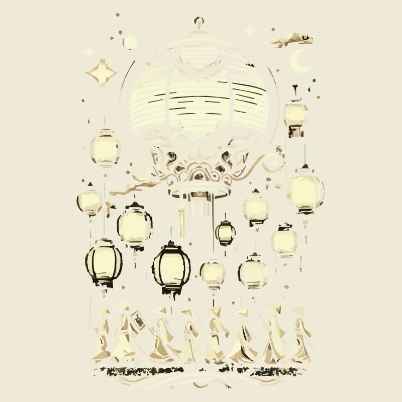Lantern parade, lantern