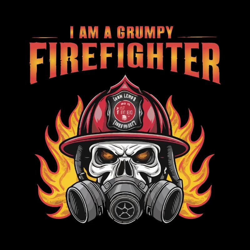 I AM A GRUMPY FIREFIGHTHER